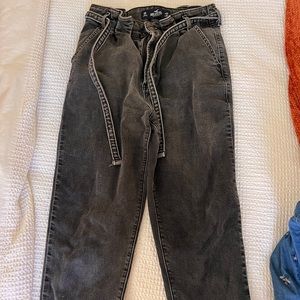 Hollister Paperbag Waist Denim Jeans